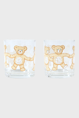 A YELLO BEAR GLASS